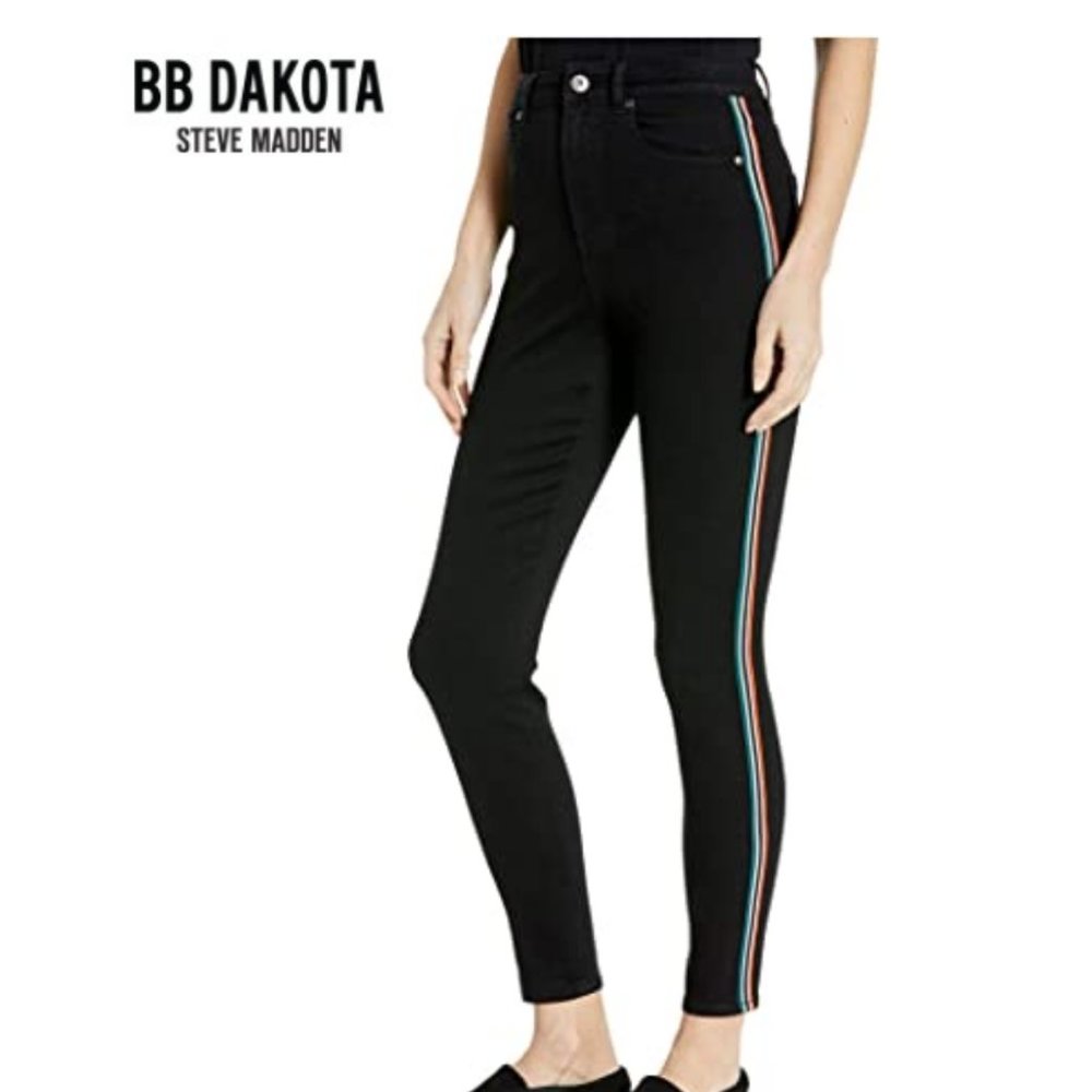 NEW BB Dakota Stay Cool Jeans with Contrast Stripe